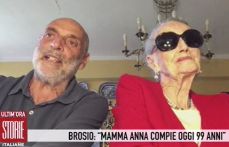 Paolo Brosio mamma