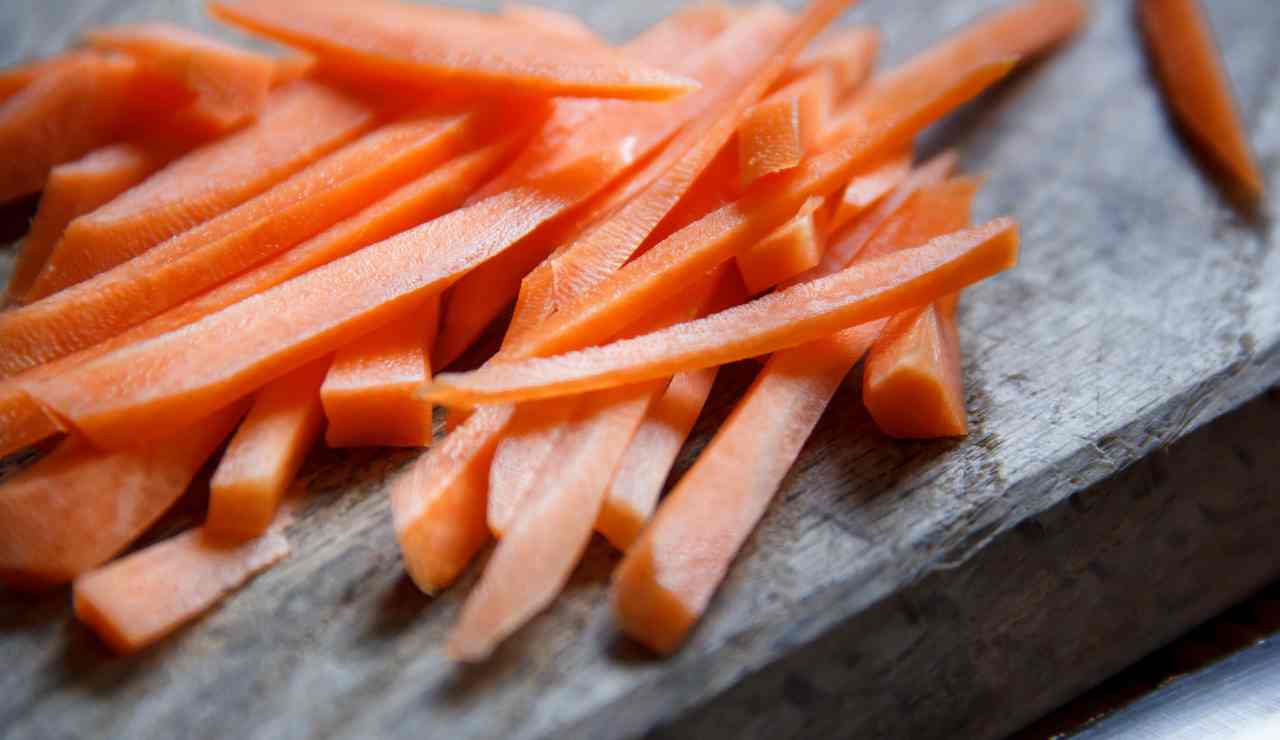 bastoncini carote ricetta