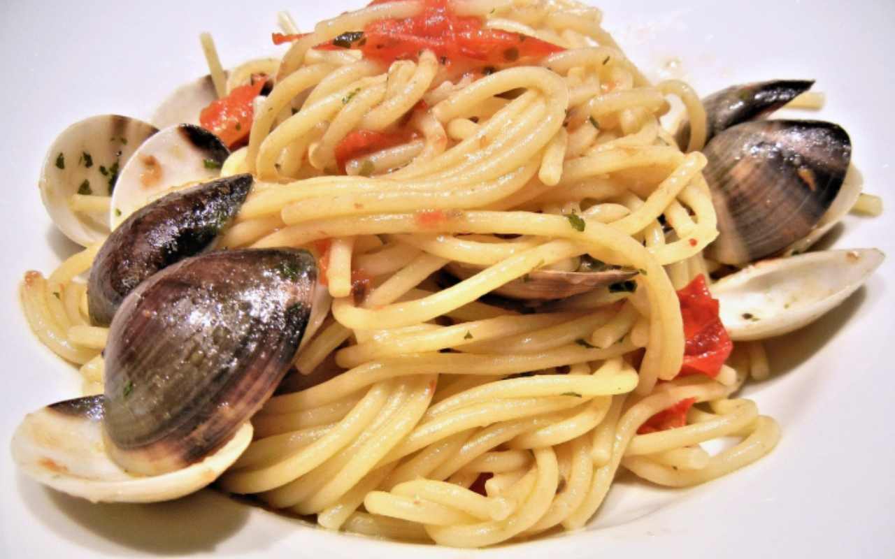 Spaghetti vongole