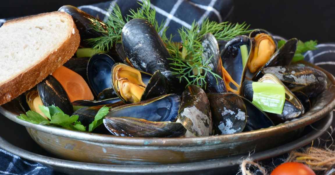 cozze gratinate versione