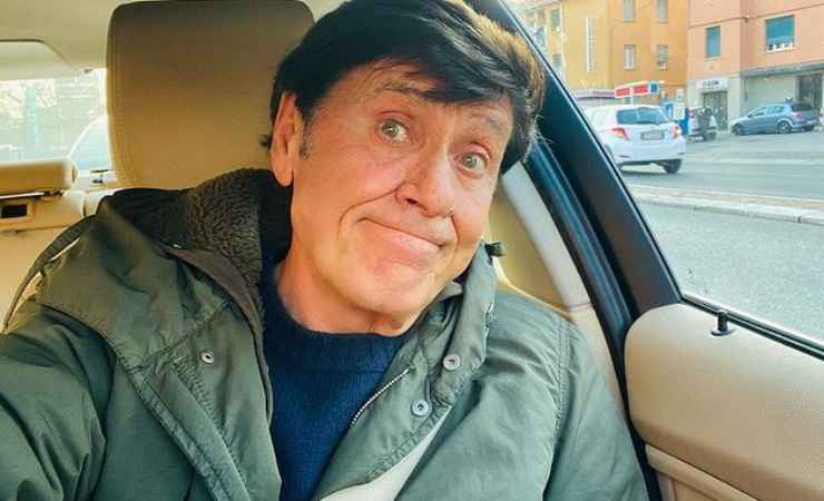 Gianni Morandi e il figlio