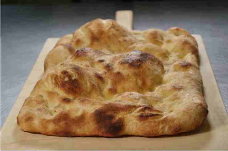 Focaccia con lievito madre