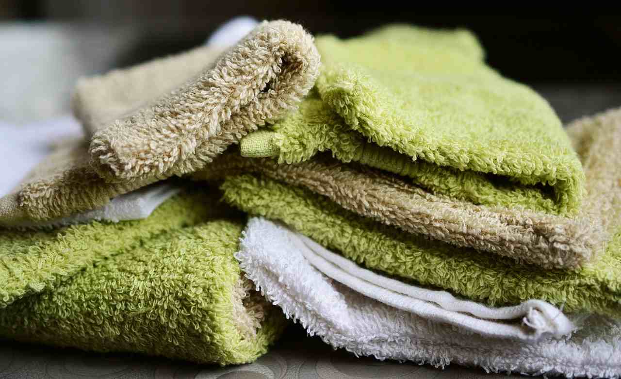 riciclare asciugamani