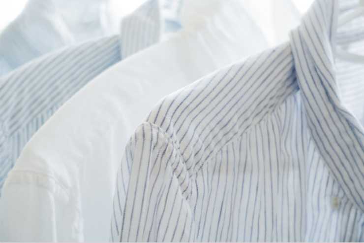 camicia stropicciata 