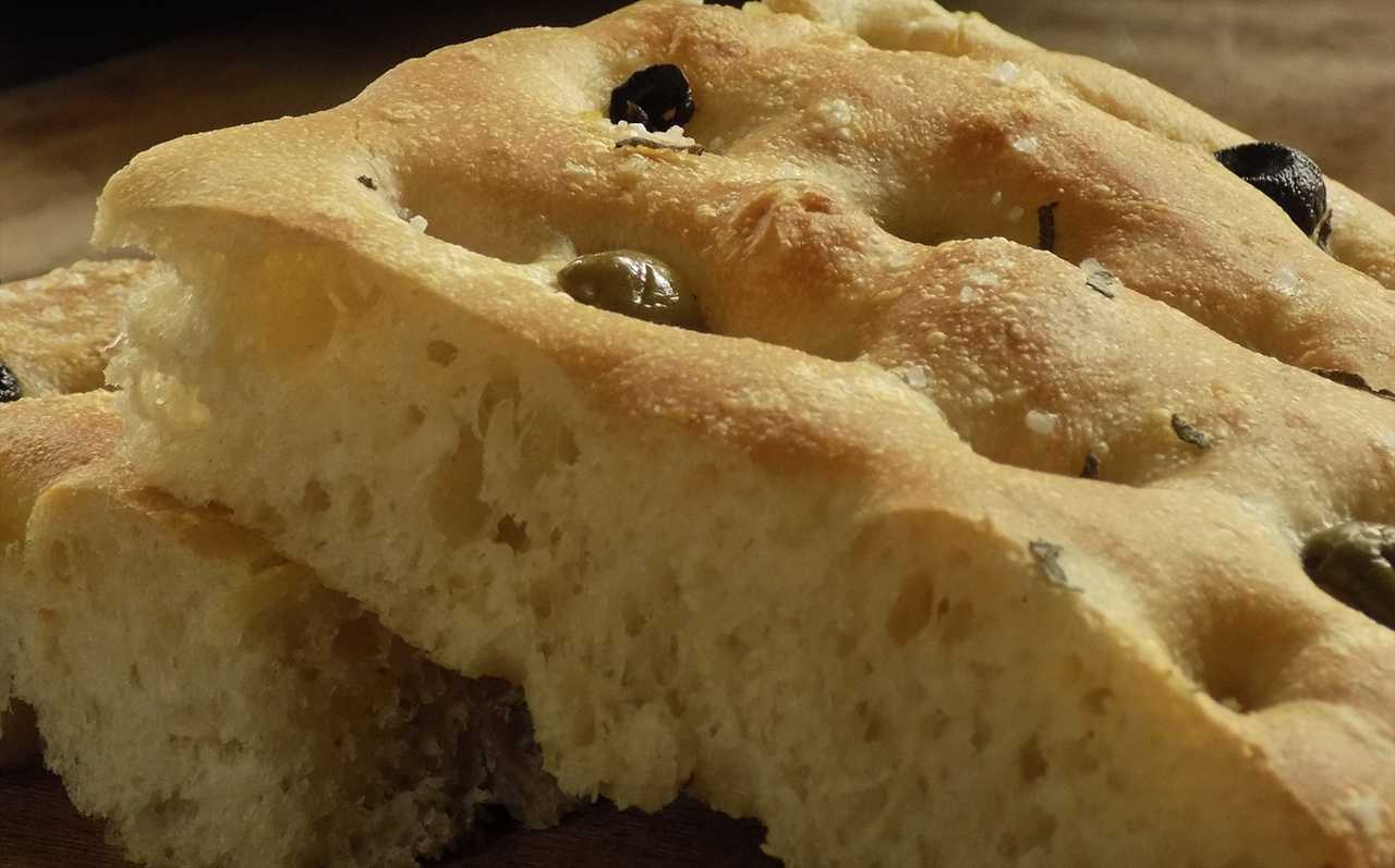 focaccia versata