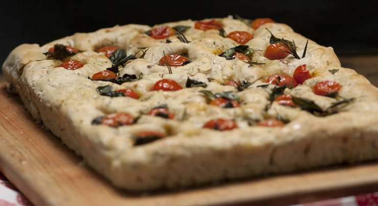 focaccia versata