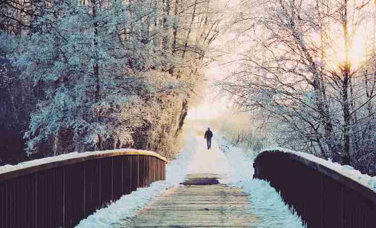 Camminare inverno