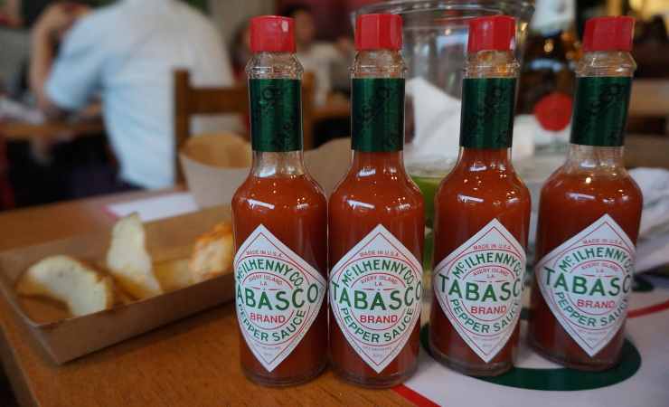 tabasco in barattolo