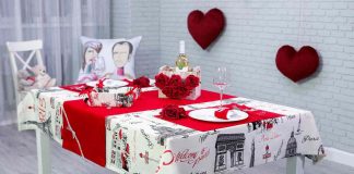 centrotavola san valentino