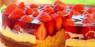 colomba chantilly e fragole