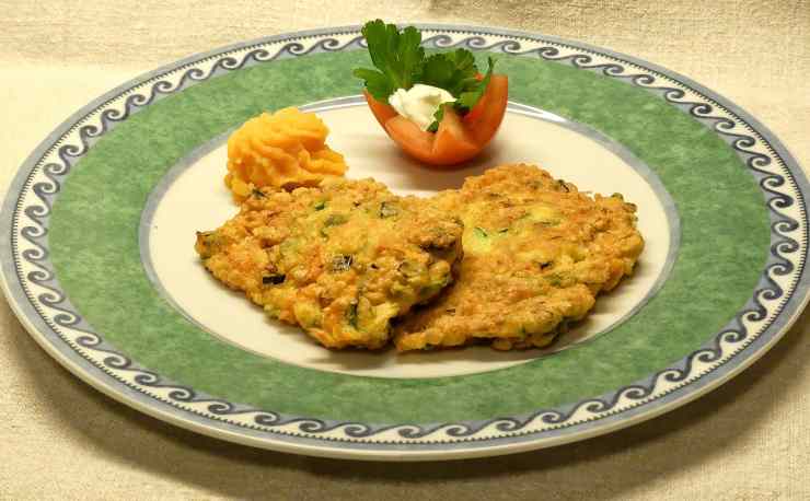 frittelle zucchine light