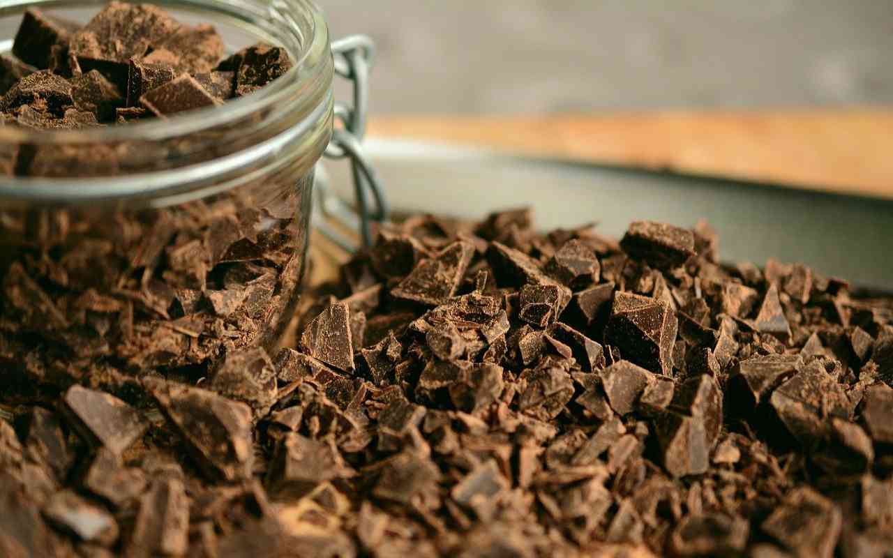 gocce di cioccolato