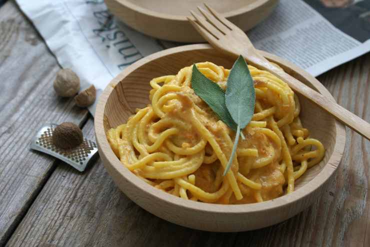 pasta zucca salsiccia