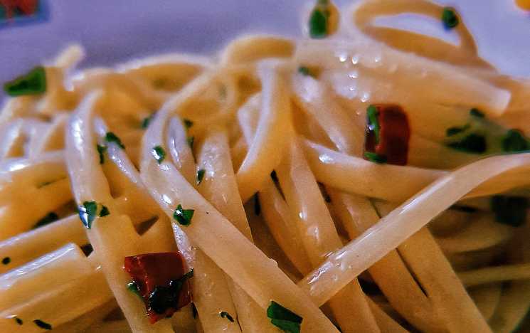 aglio olio peperoncino