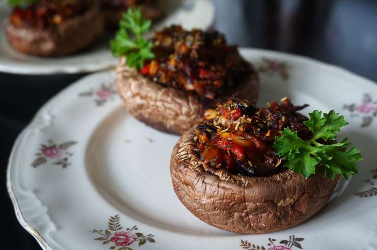 funghi ripieni ricetta