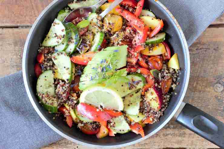 insalata cereali ricetta