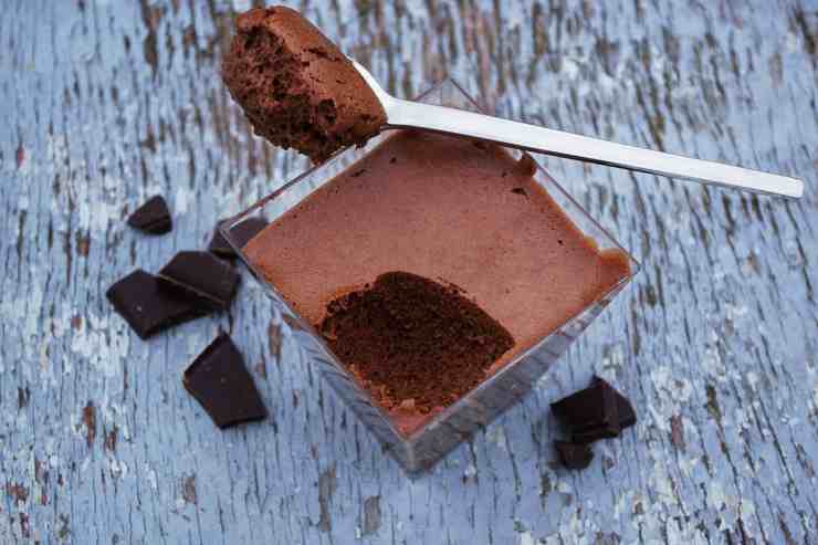 mousse al cioccolato 