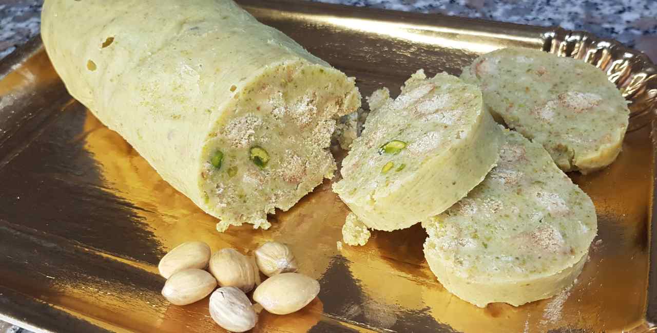 salame pistacchio dolce
