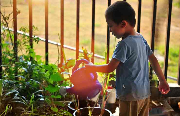 gioco bambini natura