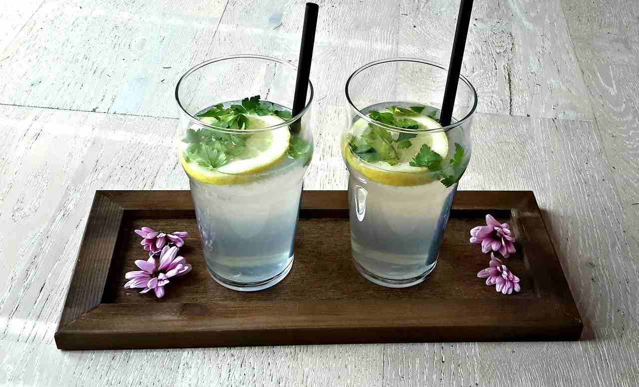 acqua aromatizzata dieta