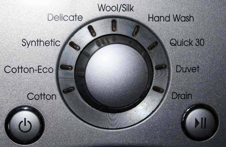 prelavaggio lavatrice