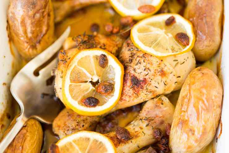 pollo speziato forno