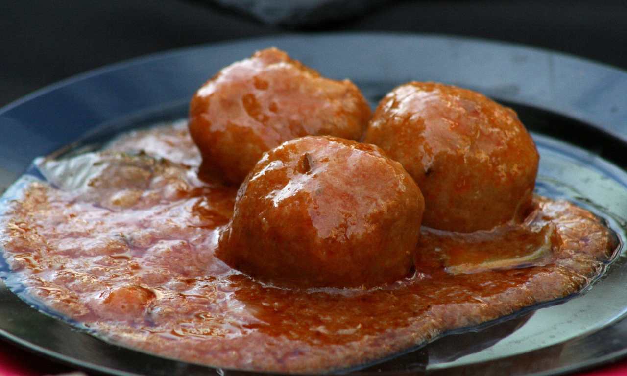 polpette di maiale