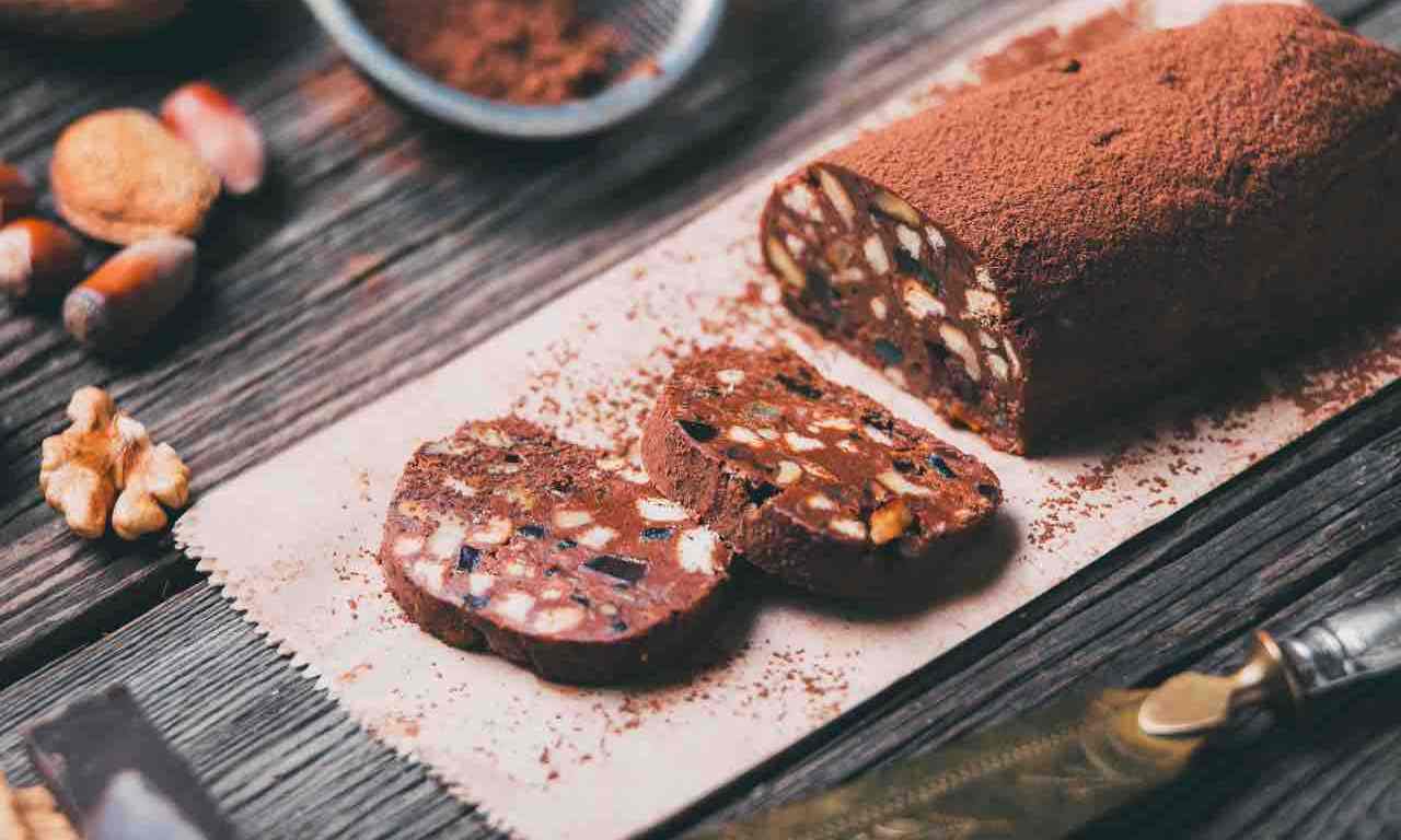 salame cioccolato light