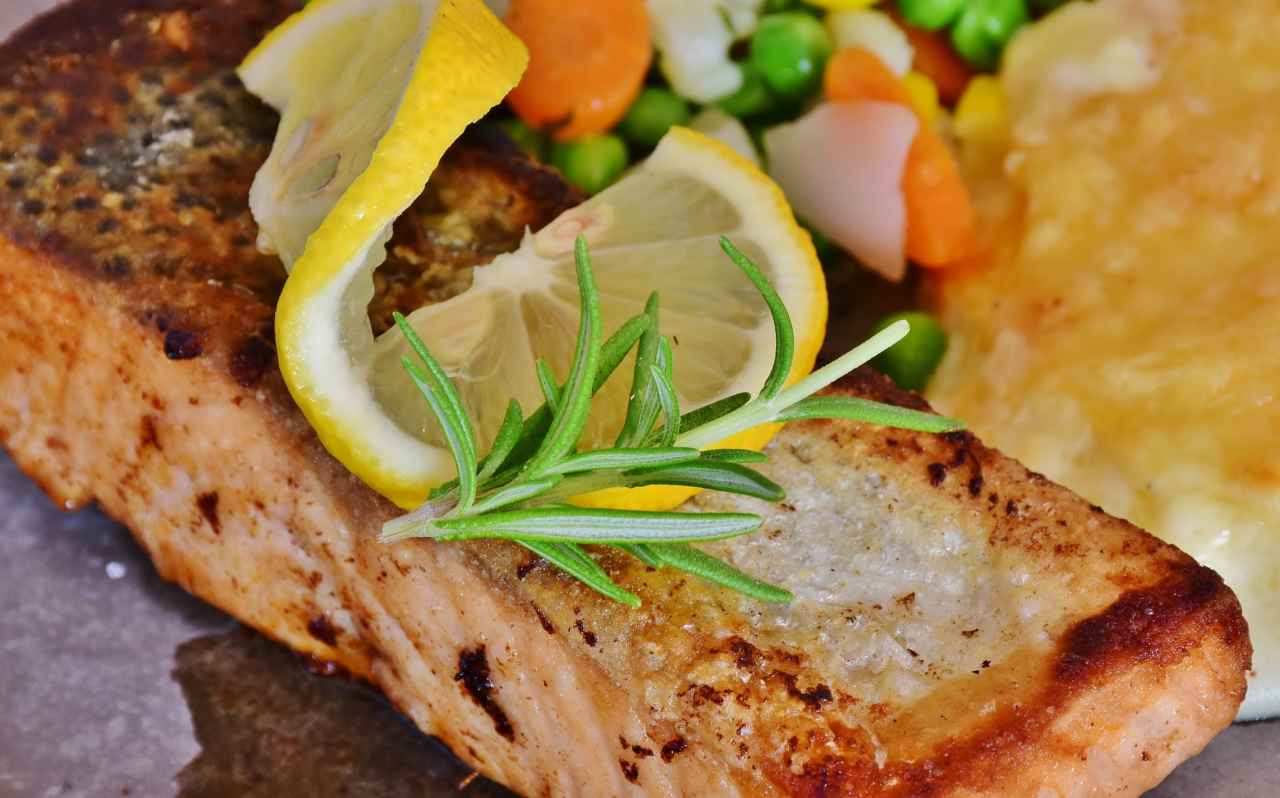 salmone al limone