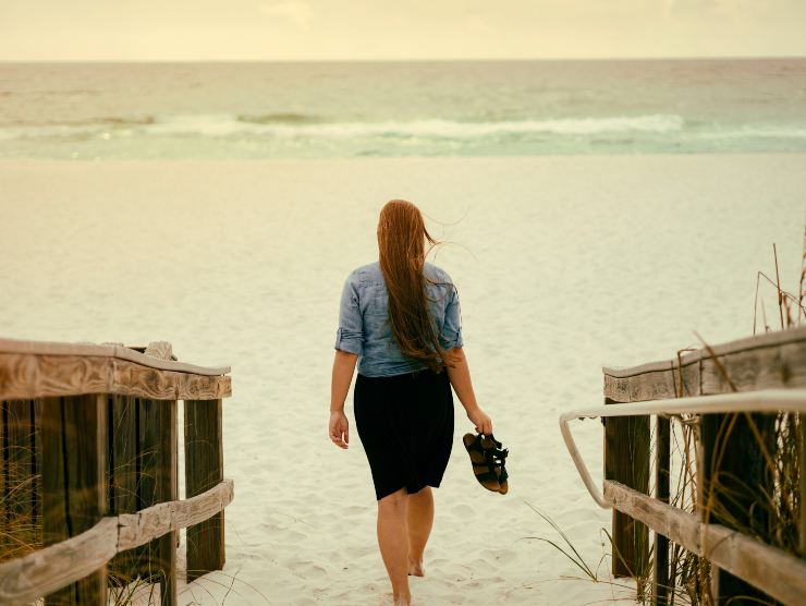 donna al mare