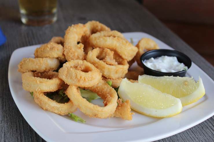 pulire calamari