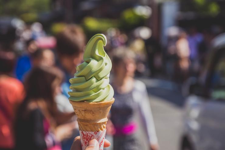 gelato al pistacchio