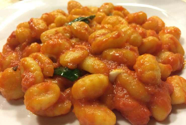 gnocchi sugo fagiolini