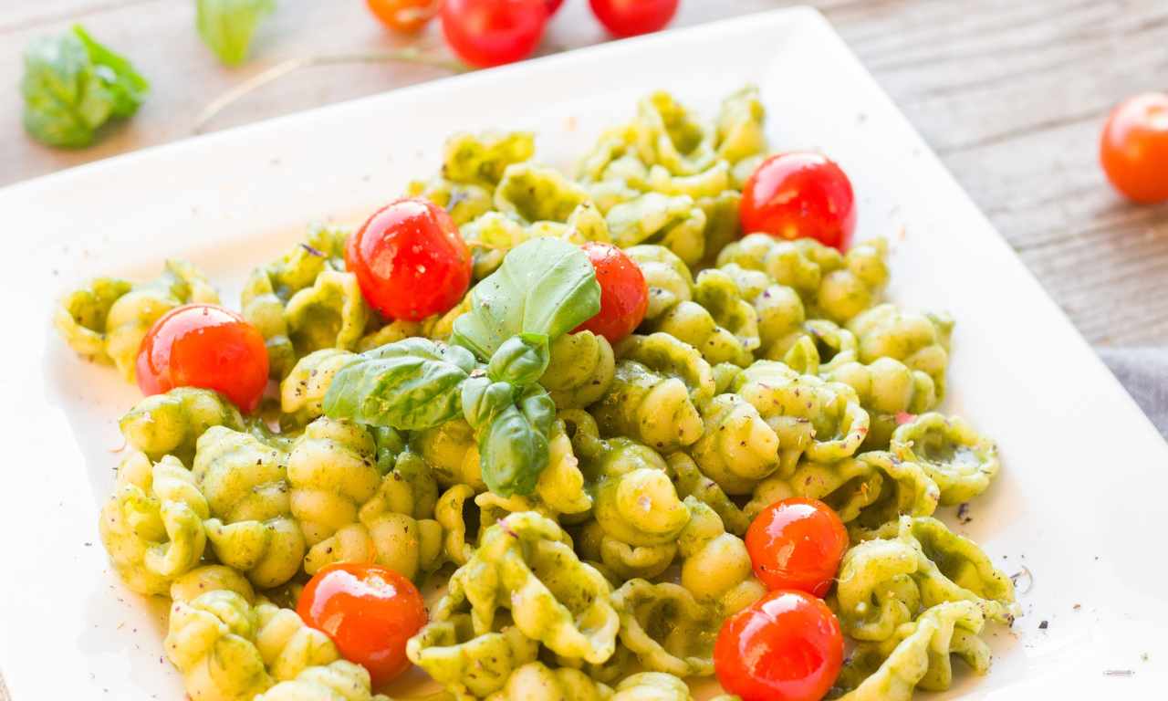 pasta con pesto