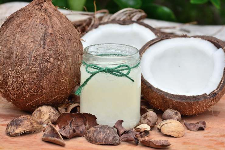 trattamento olio di cocco