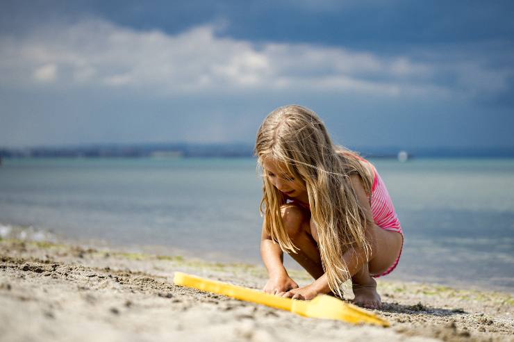 capelli bambini sole