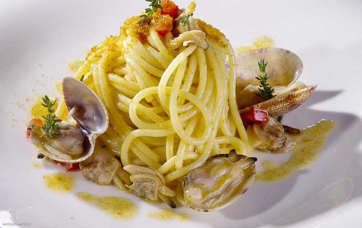 pasta vongole spicy