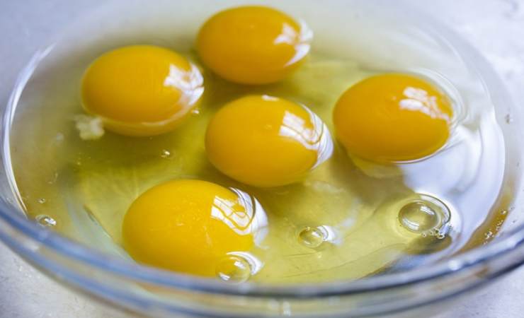 pastorizzare le uova