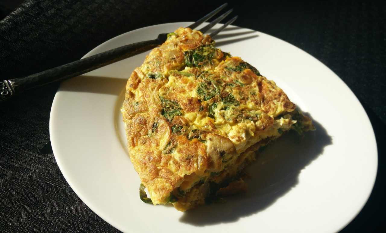 frittata spaghetti