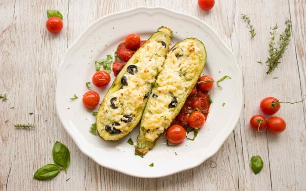 zucchine ripiene cena