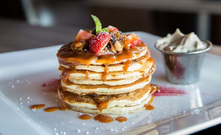 pancakes a colazione