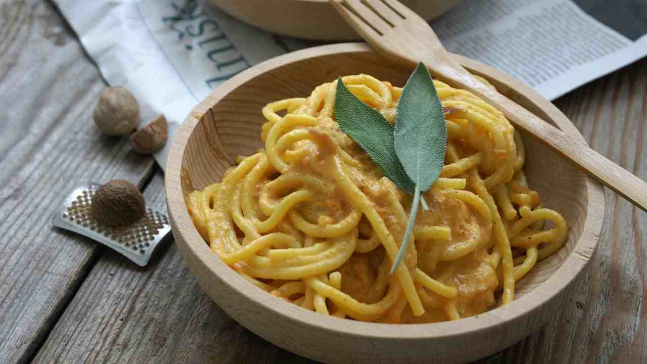 pasta crema zucca