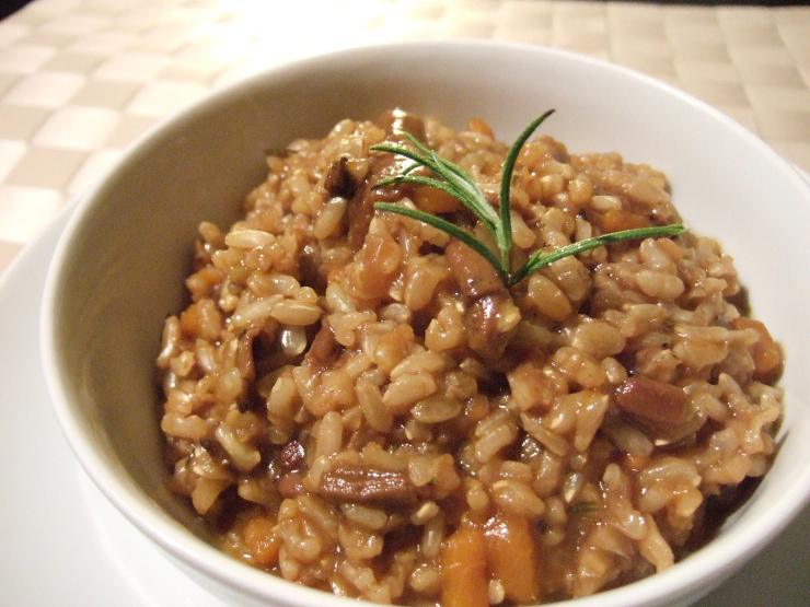 risotto alla zucca