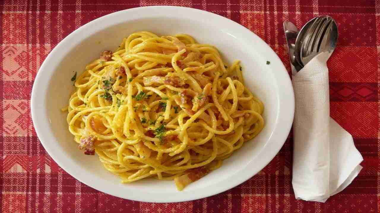 piatto carbonara