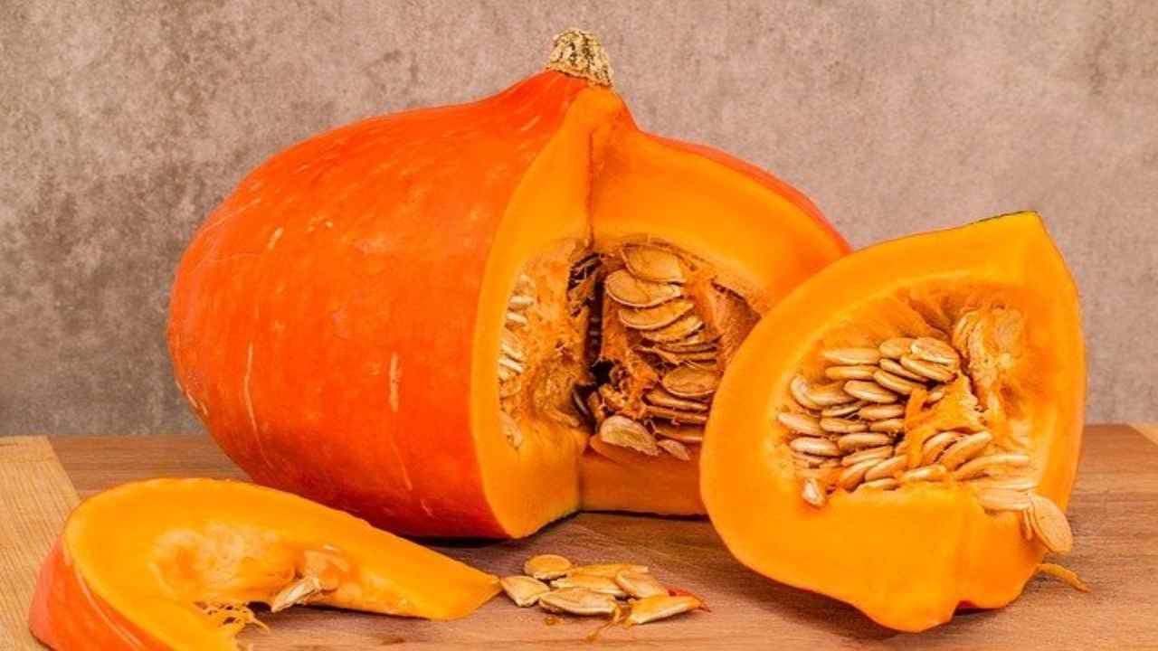 sbucciare zucca