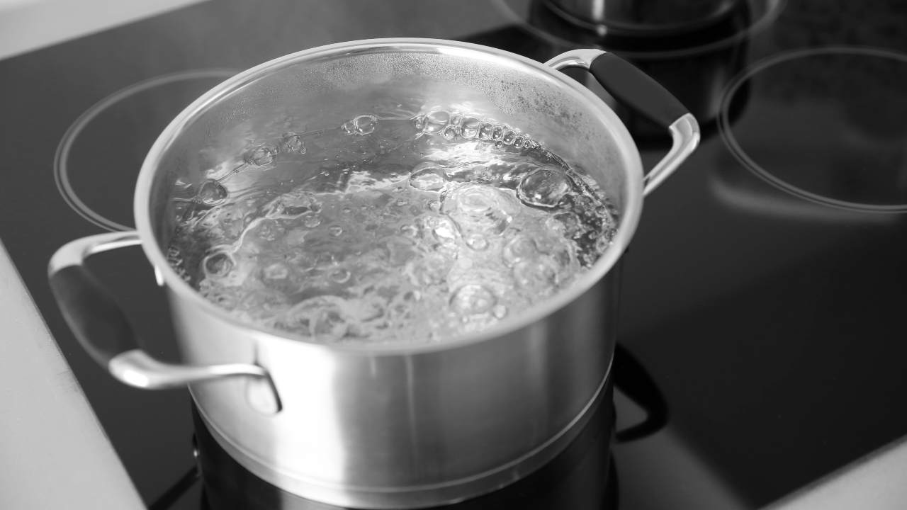bollire acqua per la pasta