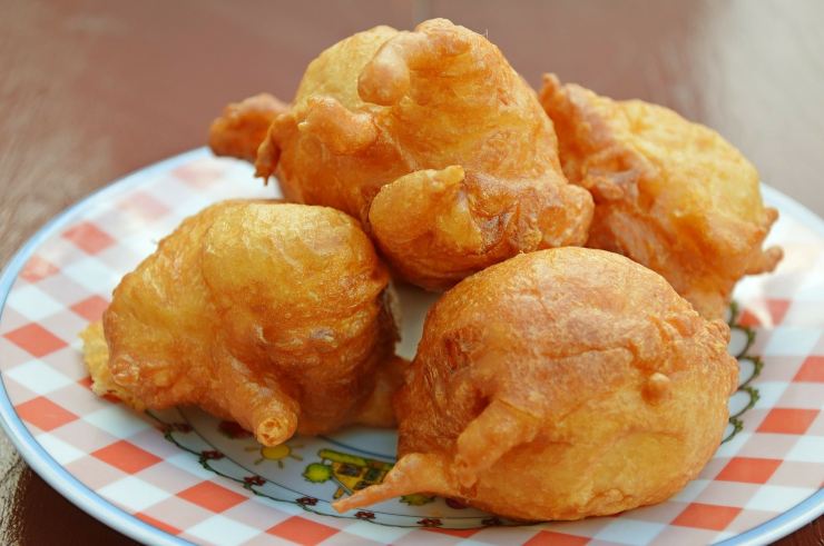 frittelle con formaggio