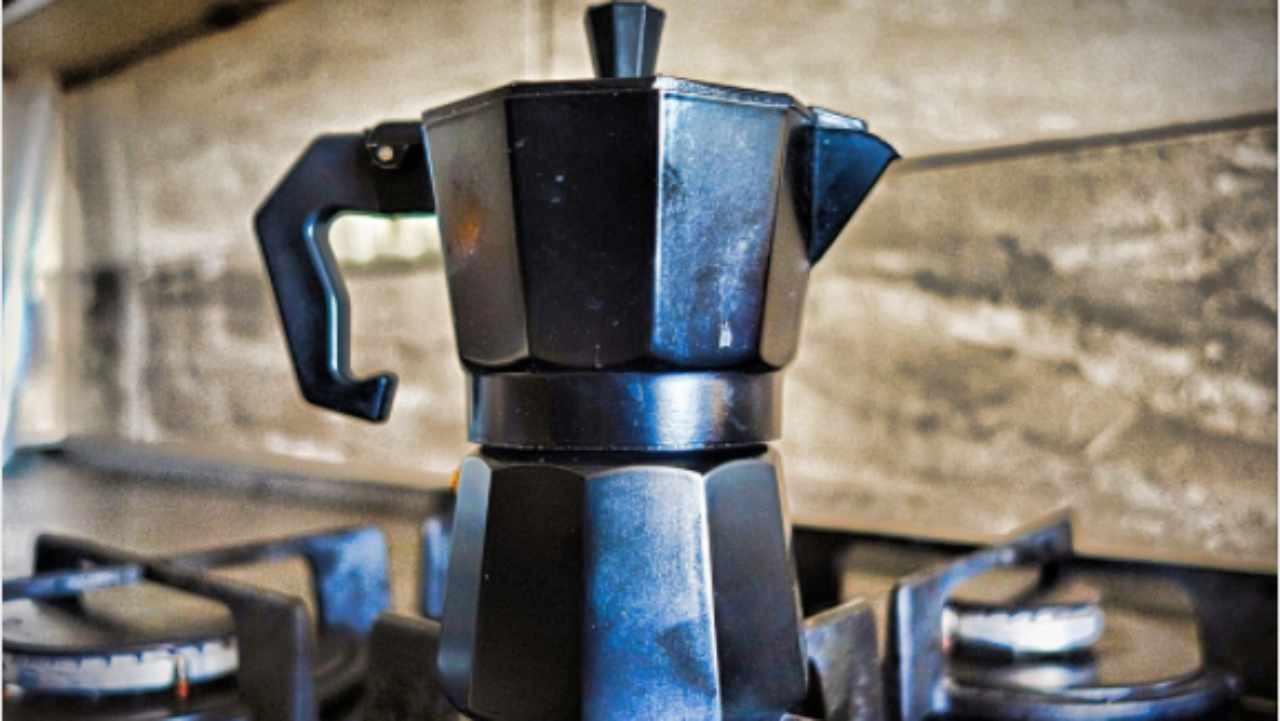 caffè pulizia moka