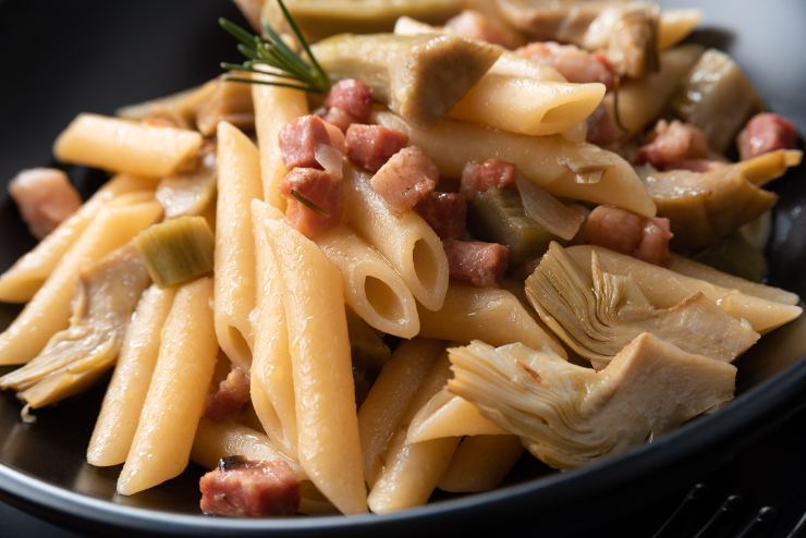 pasta carciofi