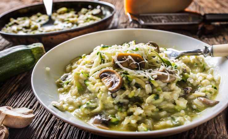 risotto contadino pranzo